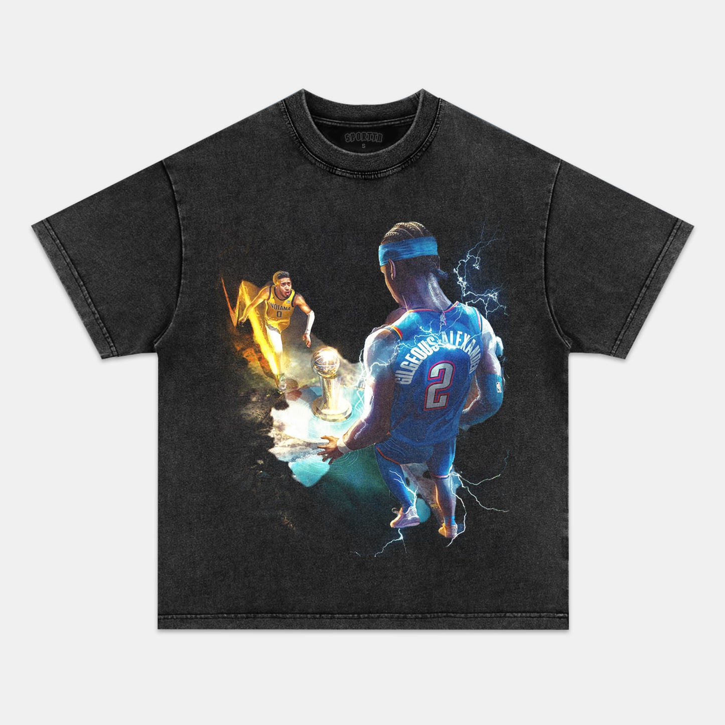 INDIANA PACERS VS OKLAHOMA CITY THUNDER TEE 6.4