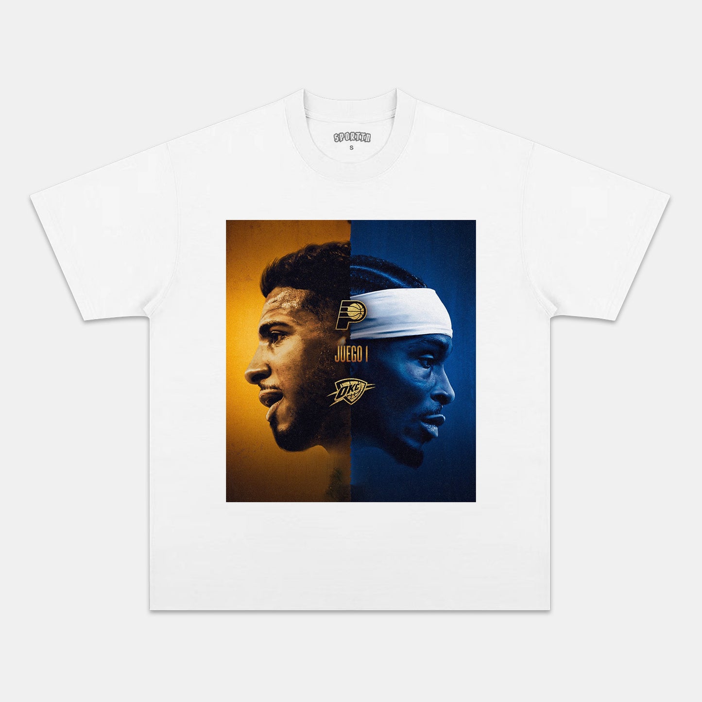 INDIANA PACERS VS OKLAHOMA CITY THUNDER TEE 6.6