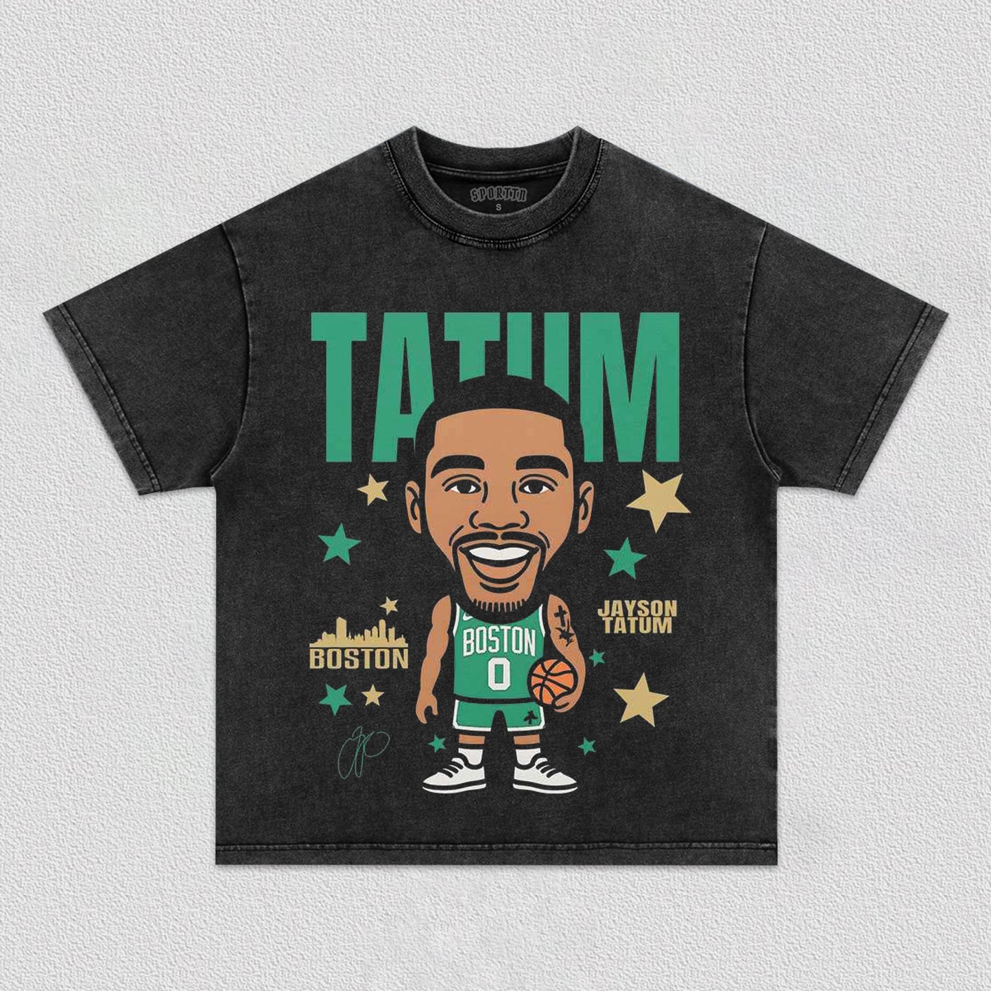 JAYSON TATUM CARTOON