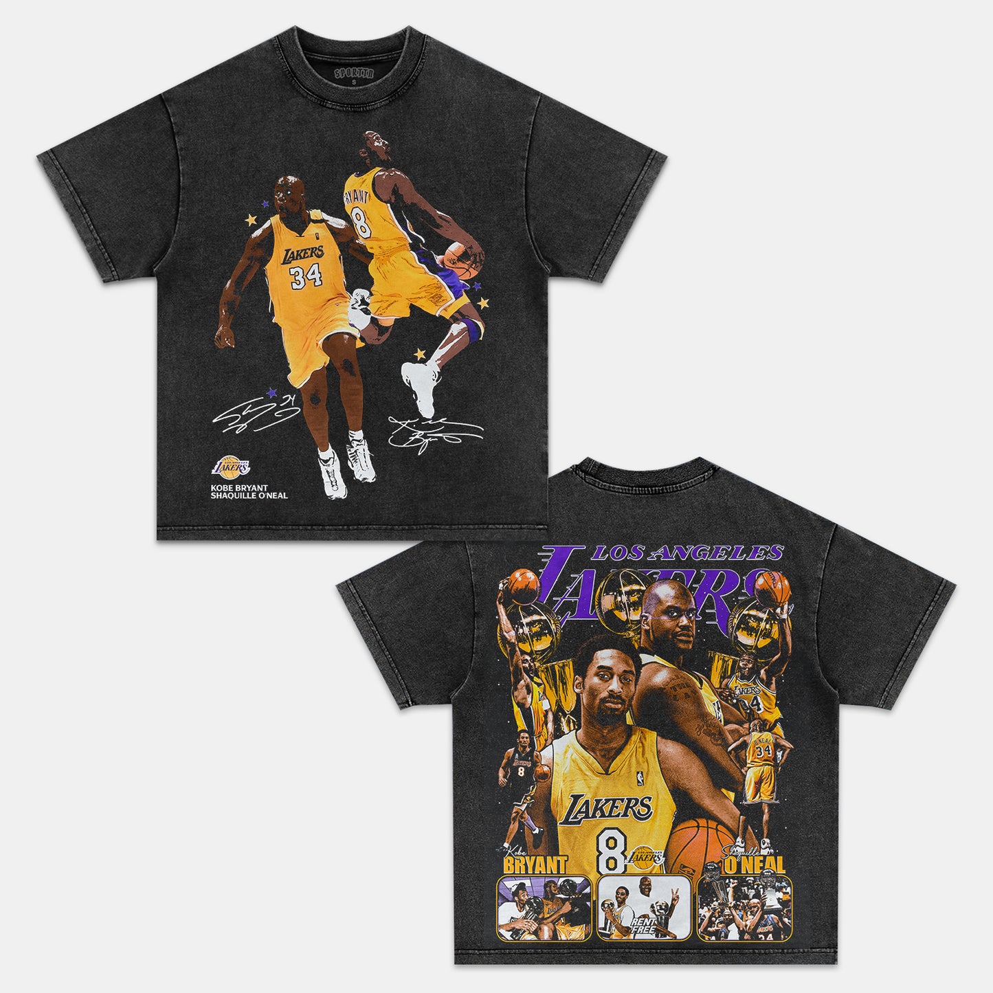 LAKERS - OLD SCHOOL TEE 6.10