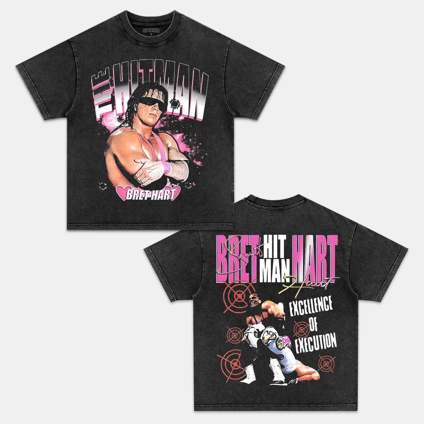 The Hitman Bret Hart TEE. 4.12