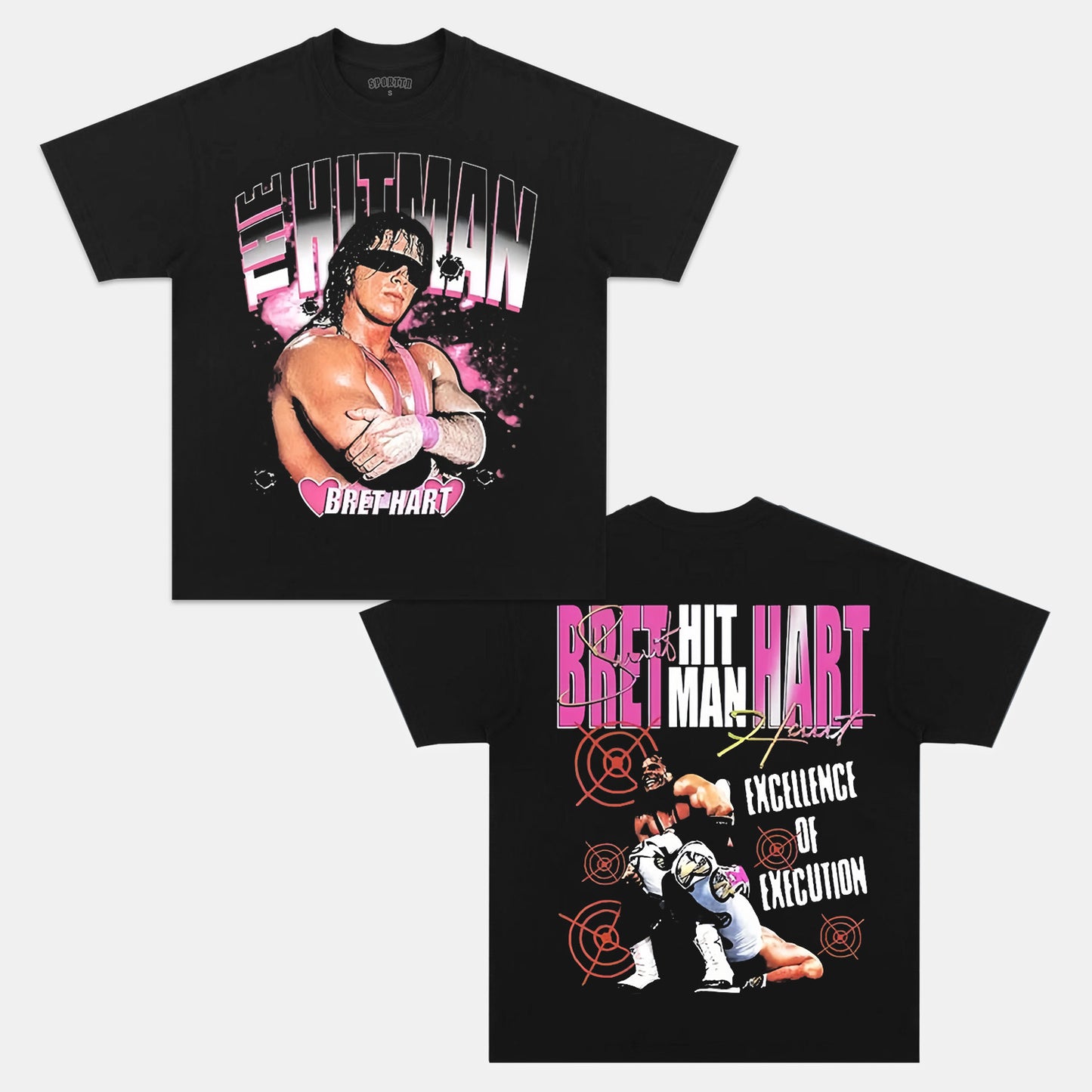 The Hitman Bret Hart TEE. 4.12