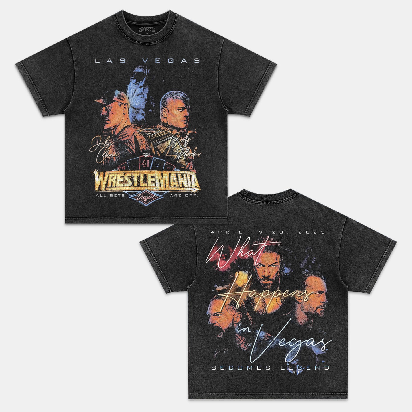 WRESTLE MANIA TEE