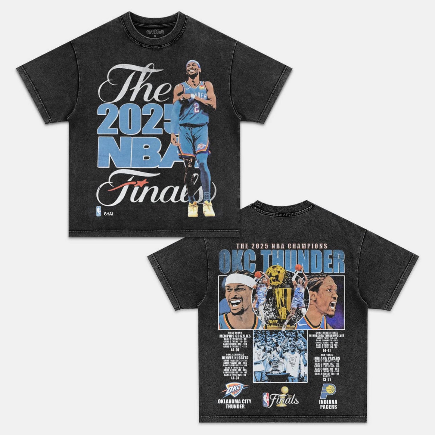 2025 OKLAHOMA CITY THUNDER V2 TEE