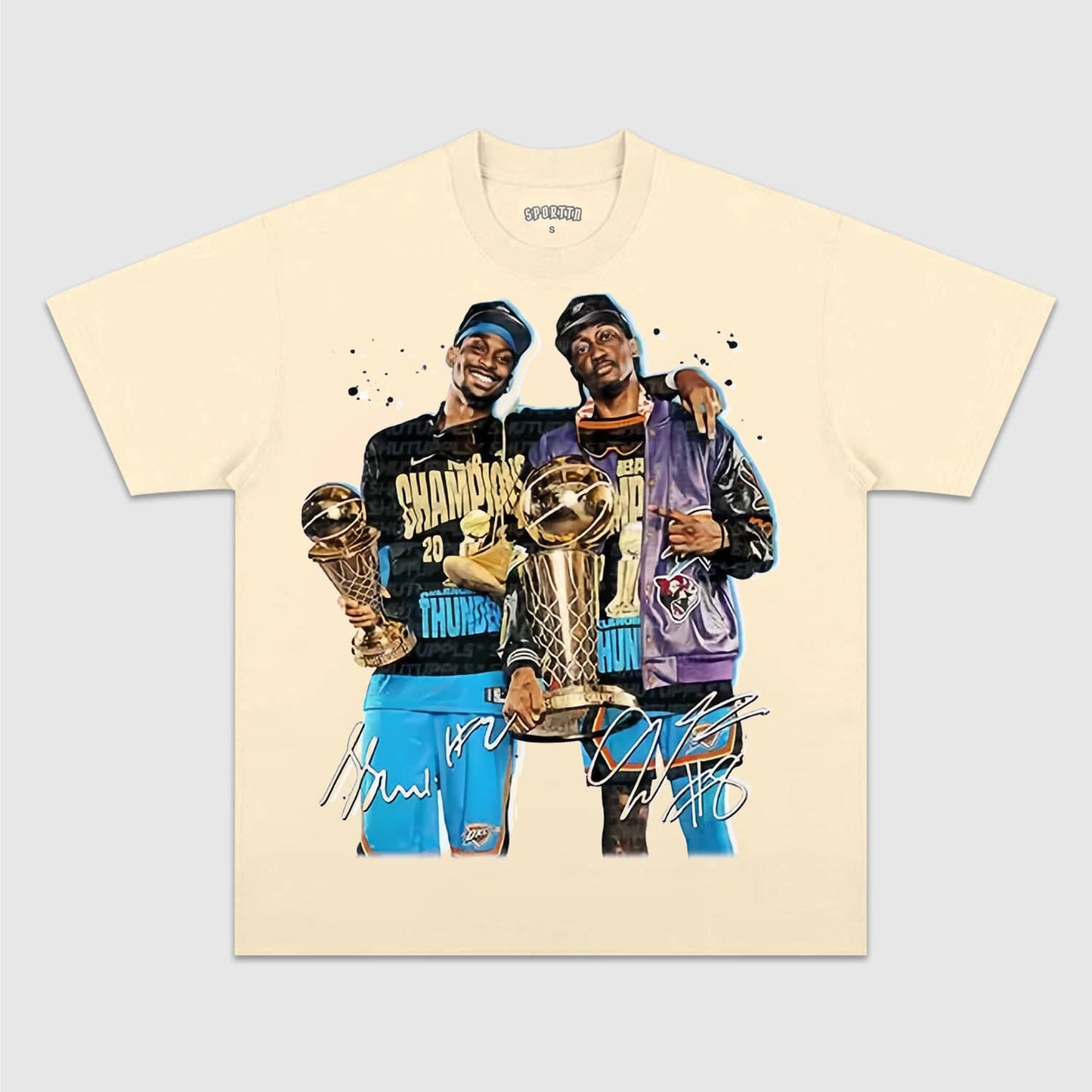 SHAI SGA & JALEN WILLIAMS TEE. 6.25