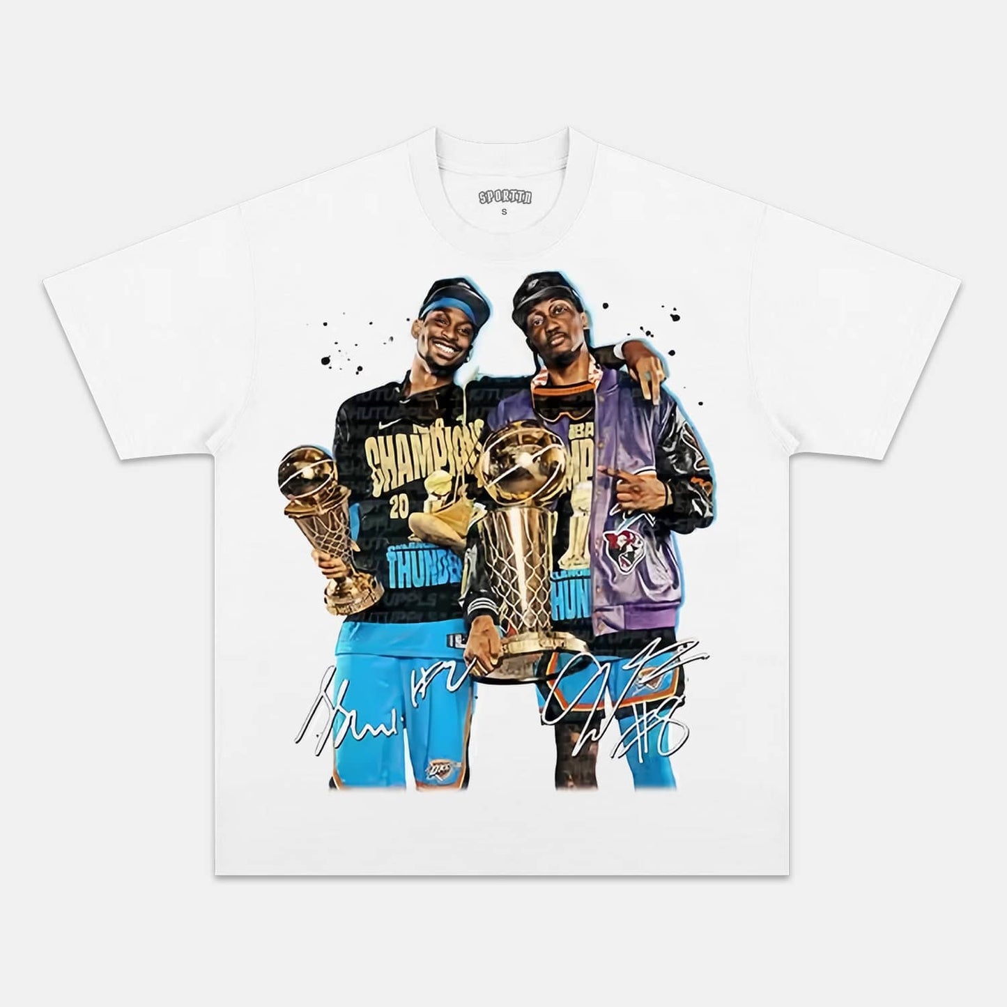 SHAI SGA & JALEN WILLIAMS TEE. 6.25