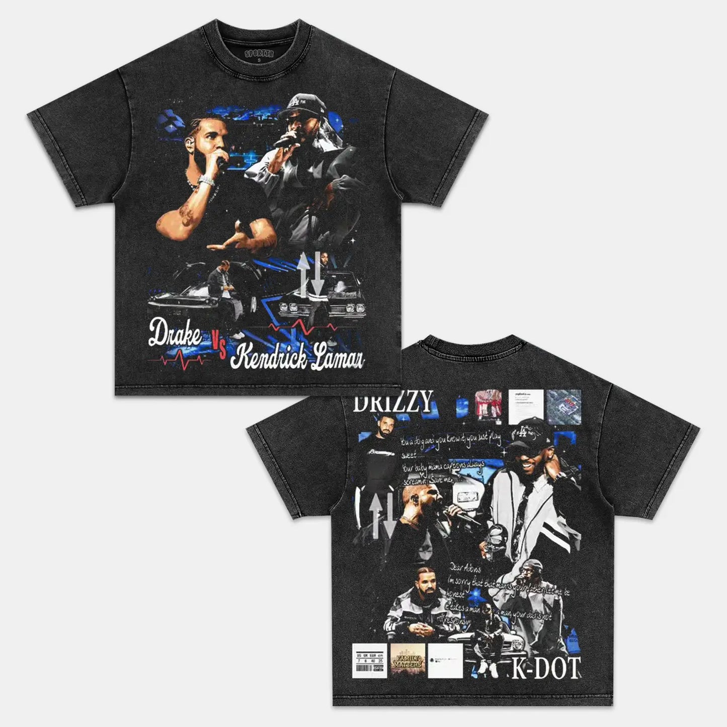 DRAKE VS KDOT V6 TEE