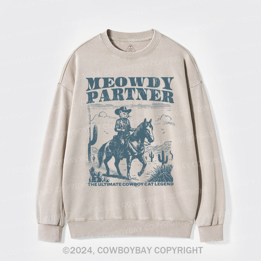 The Ultimate Cowboy Cat Legend ashed Sweatshirts