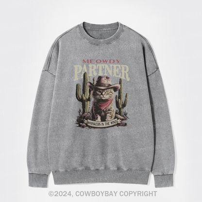 Whiskers In The Wind ashed Sweatshirts