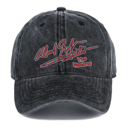 THE WEEKND SIGN WASH HAT