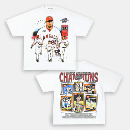 2002 WORLD SERIES CHAMPS - ANGELS TEE