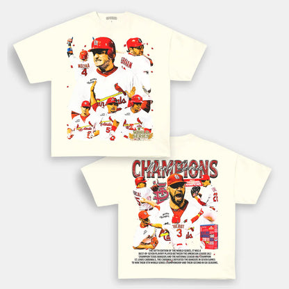 2011 WORLD SERIES CHAMPS - CARDINALS TEE - [DS]