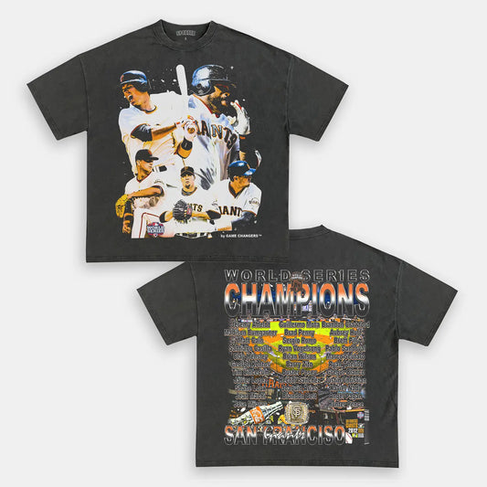 2012 WORLD SERIES CHAMPS - GIANTS TEE - [DS]