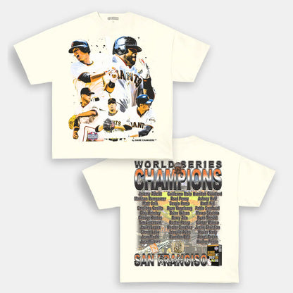 2012 WORLD SERIES CHAMPS - GIANTS TEE - [DS]