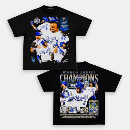 2015 WORLD SERIES CHAMPS - ROYALS TEE - [DS]