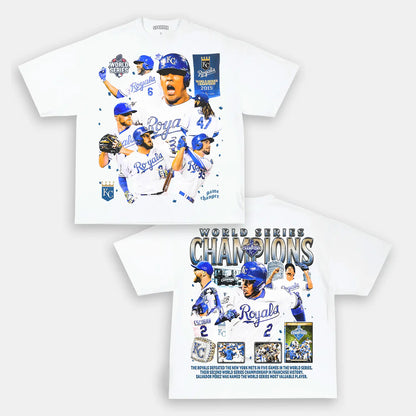 2015 WORLD SERIES CHAMPS - ROYALS TEE - [DS]