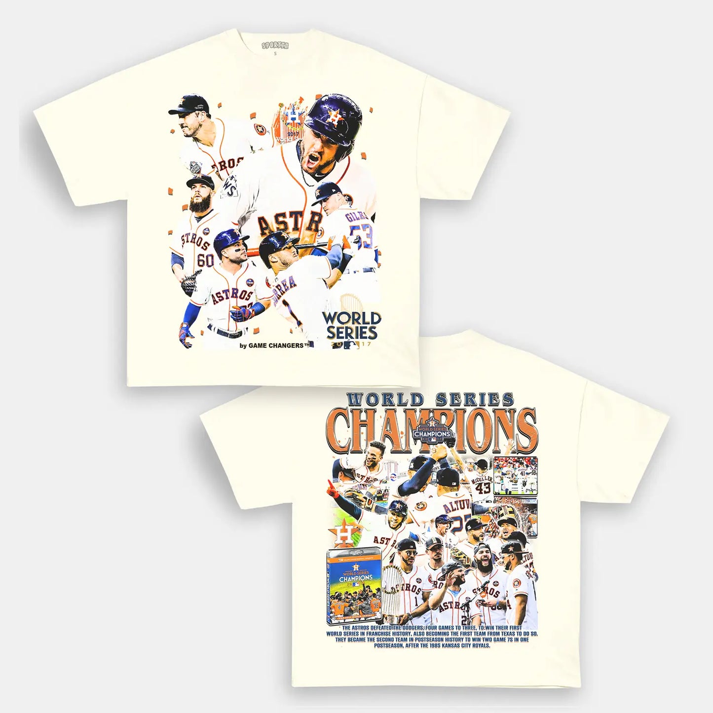 2017 WORLD SERIES CHAMPS - ASTROS TEE - [DS]