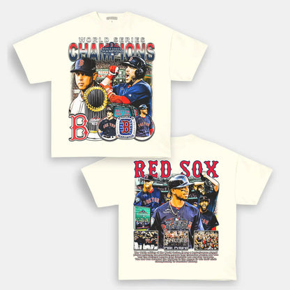 2018 WORLD SERIES CHAMPS - RED SOX TEE - [DS]