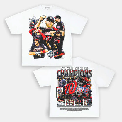 2019 WORLD SERIES CHAMPS - NATIONALS TEE - [DS]