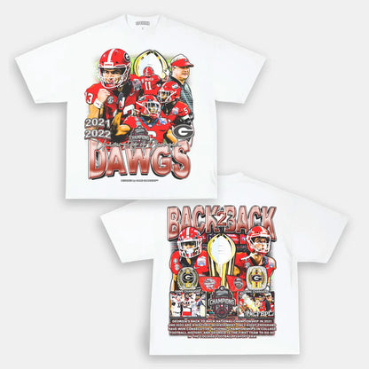 2021 2022 NATIONAL CHAMPS - GEORGIA TEE - [DS]