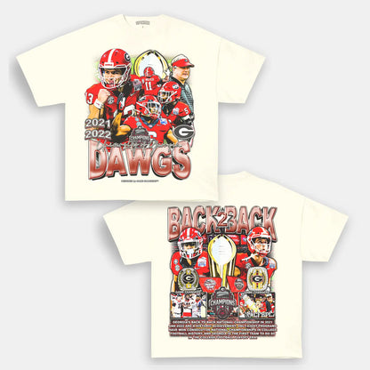 2021 2022 NATIONAL CHAMPS - GEORGIA TEE - [DS]