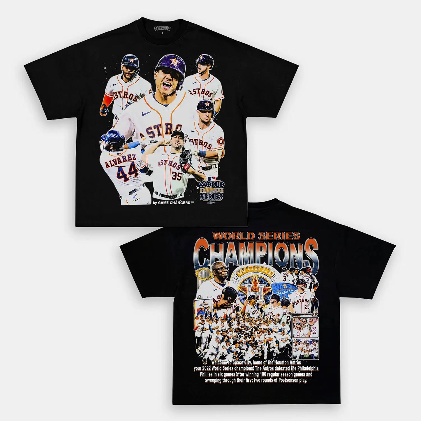 2022 WORLD SERIES CHAMPS - ASTROS TEE - [DS]