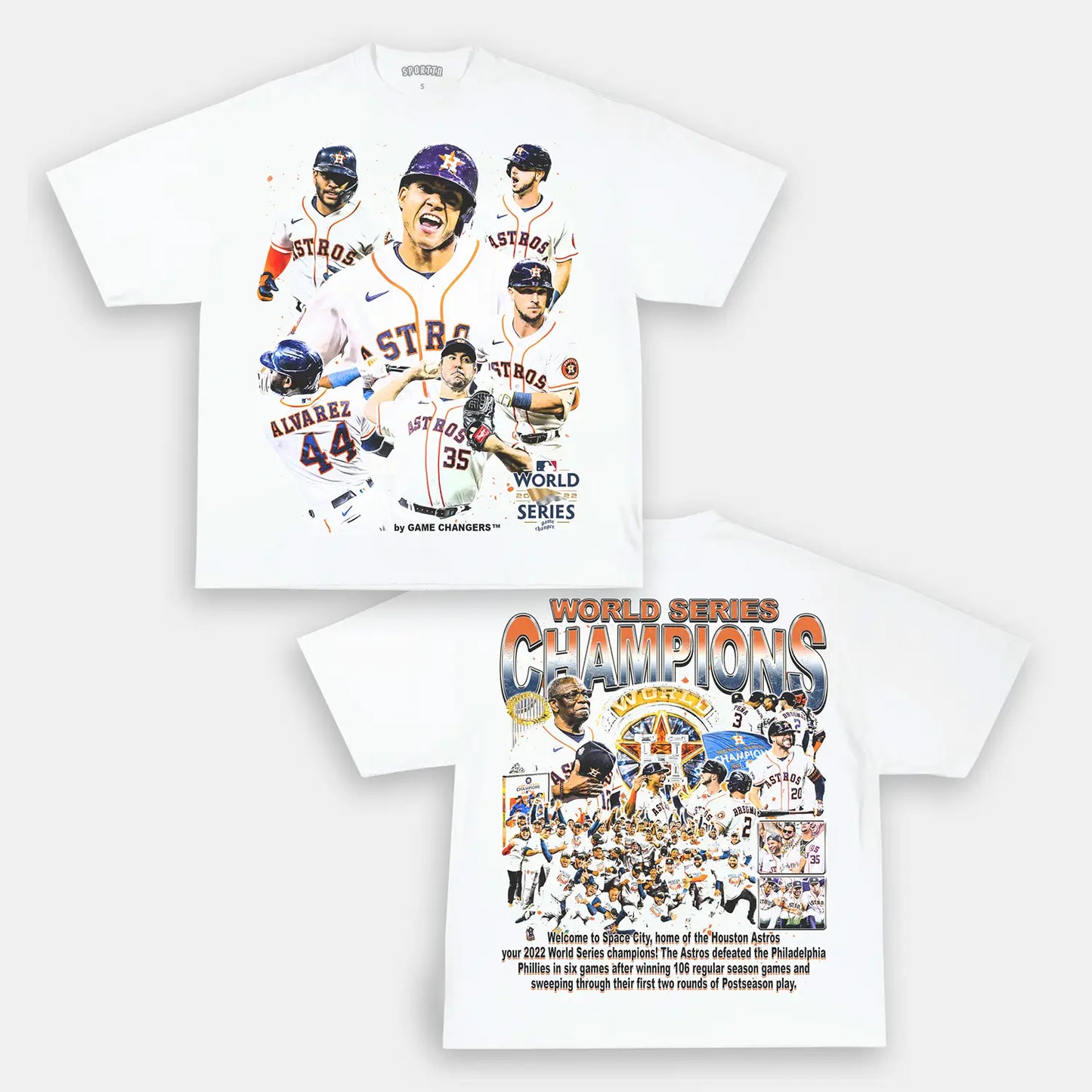 2022 WORLD SERIES CHAMPS - ASTROS TEE - [DS]