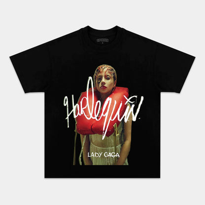 LADY GAGA & HARLEQUIN TEE