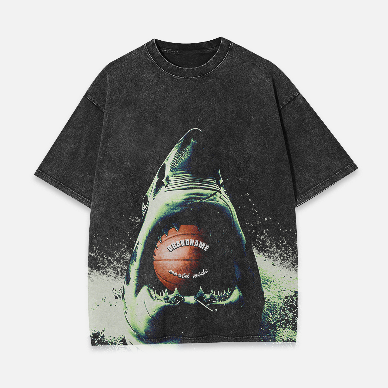 Shark basketball tee 12.10