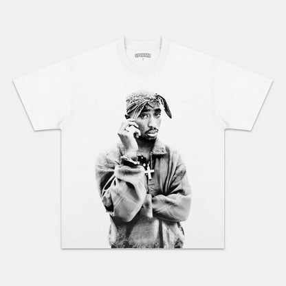 2 PAC WHITE TEE