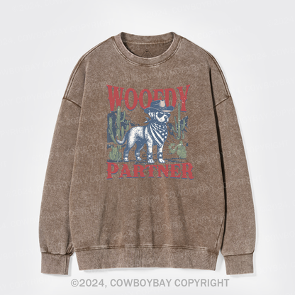 Childless Dog Lady Washed Sweatshirts