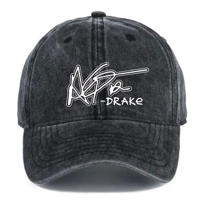 DRAKE SIGN WASH HAT