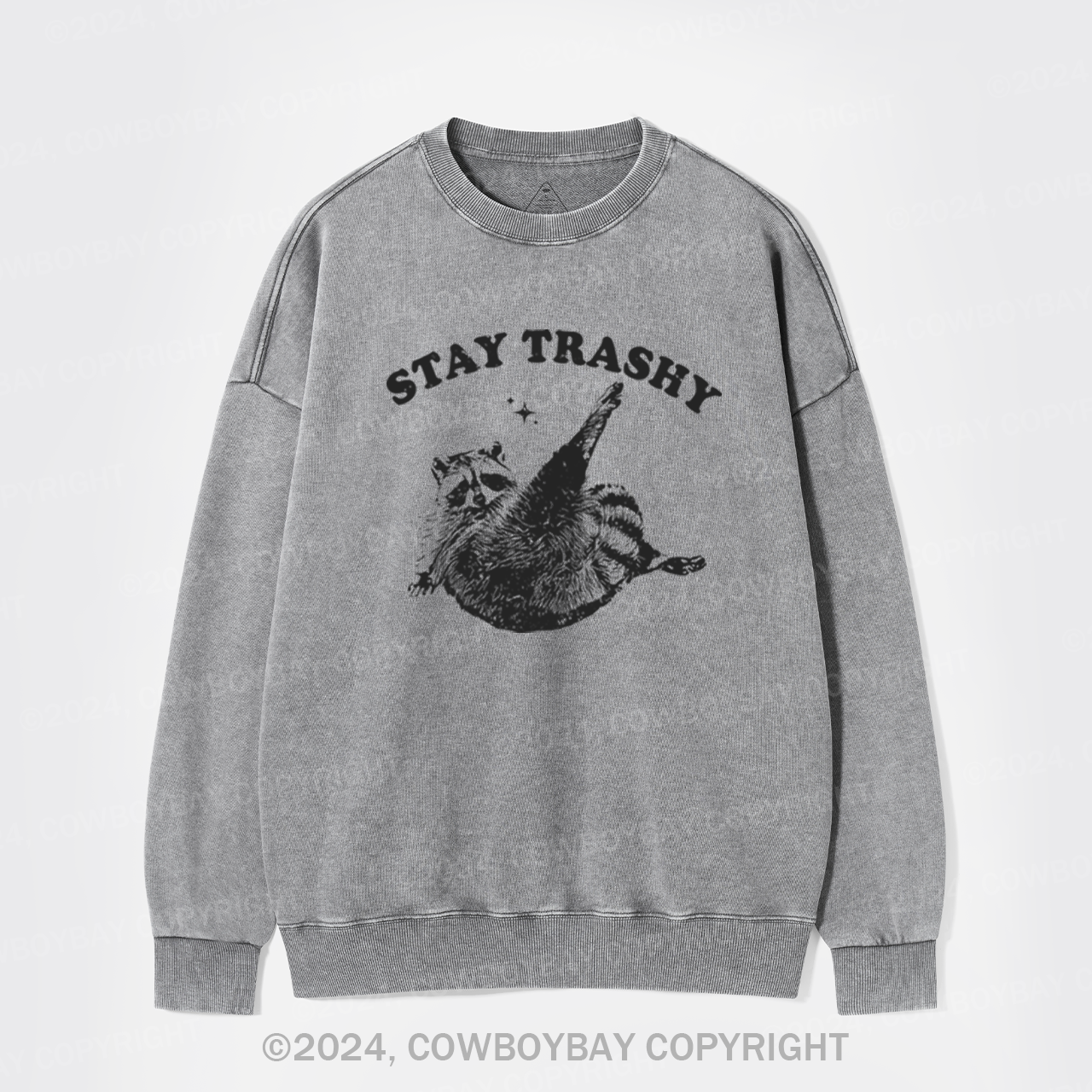 You Sweet Trashy Washed Sweatshirts