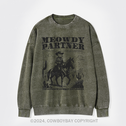 The Ultimate Cowboy Cat Legend ashed Sweatshirts