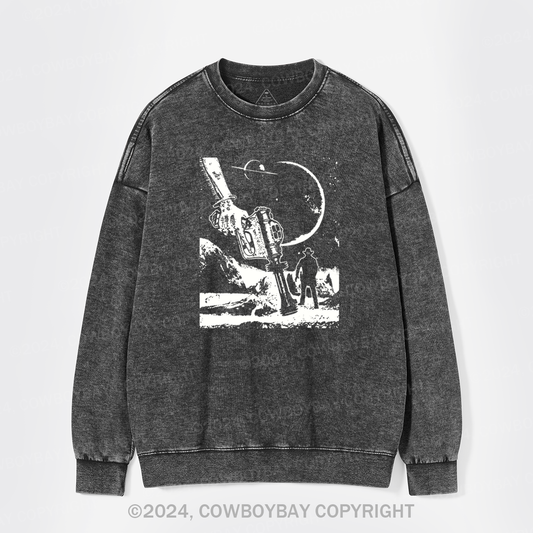 Cosmic Cowboy Washed Sweatshirts