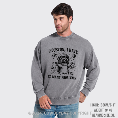 Space Explorer Washed Sweatshirts