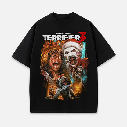 TERRIFIER 3 CUT TO THE CORE T-SHIRT