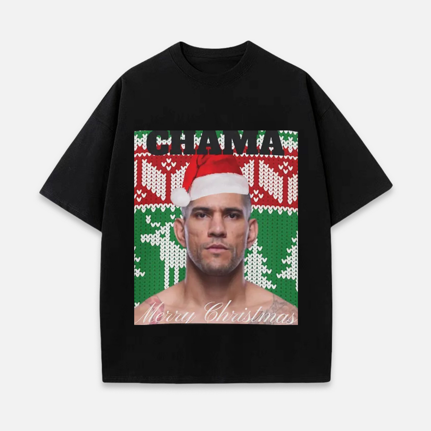 Alex Pereira Christmas tee