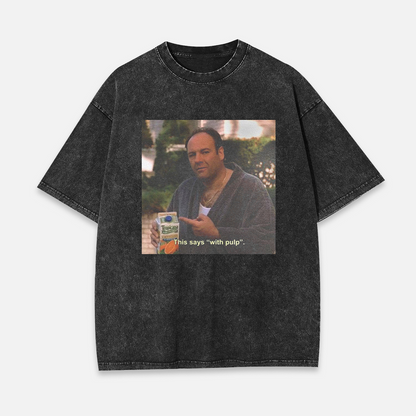 Retro Style Sopranos Graphic TEE 12.24