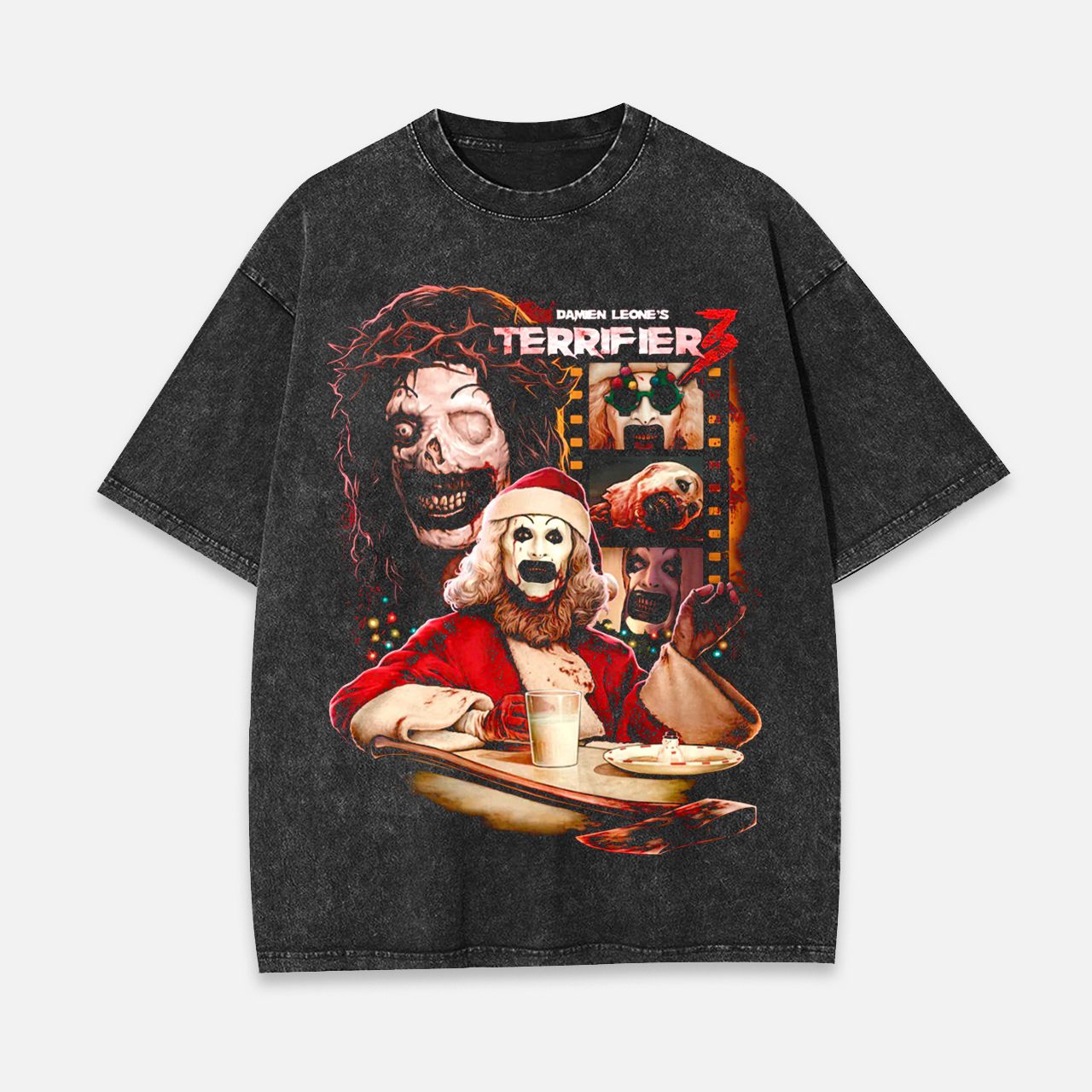 TERRIFIER 3 NIGHT BEFORE KILLMAS T-SHIRT