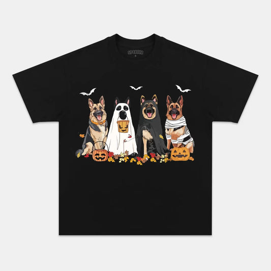 GERMAN SHEPHERD GHOST DOGS SHIRT