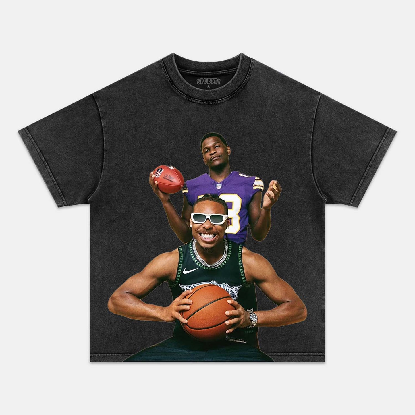 ANTHONY EDWARDS & JUSTIN JEFFERSON TEE