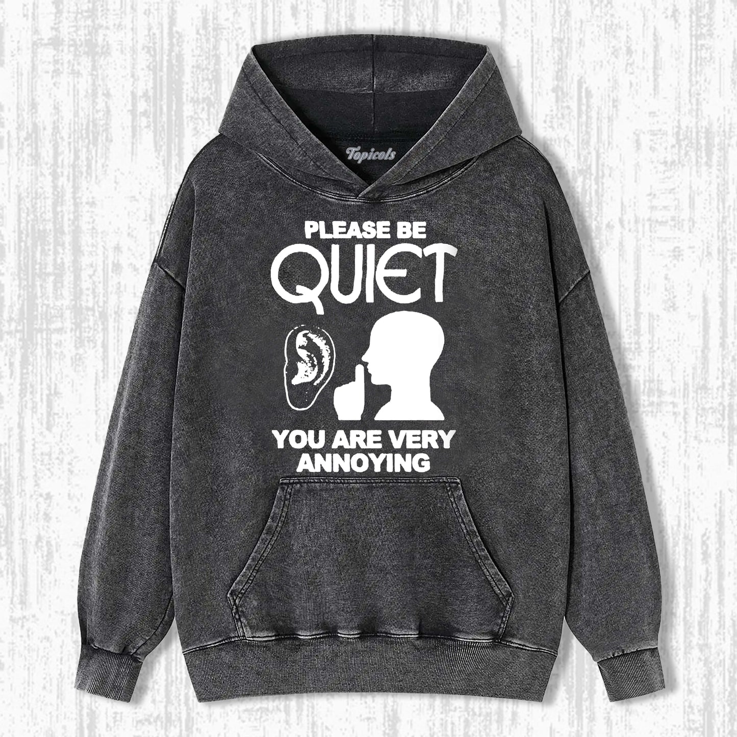 BE QUIET HOODIE