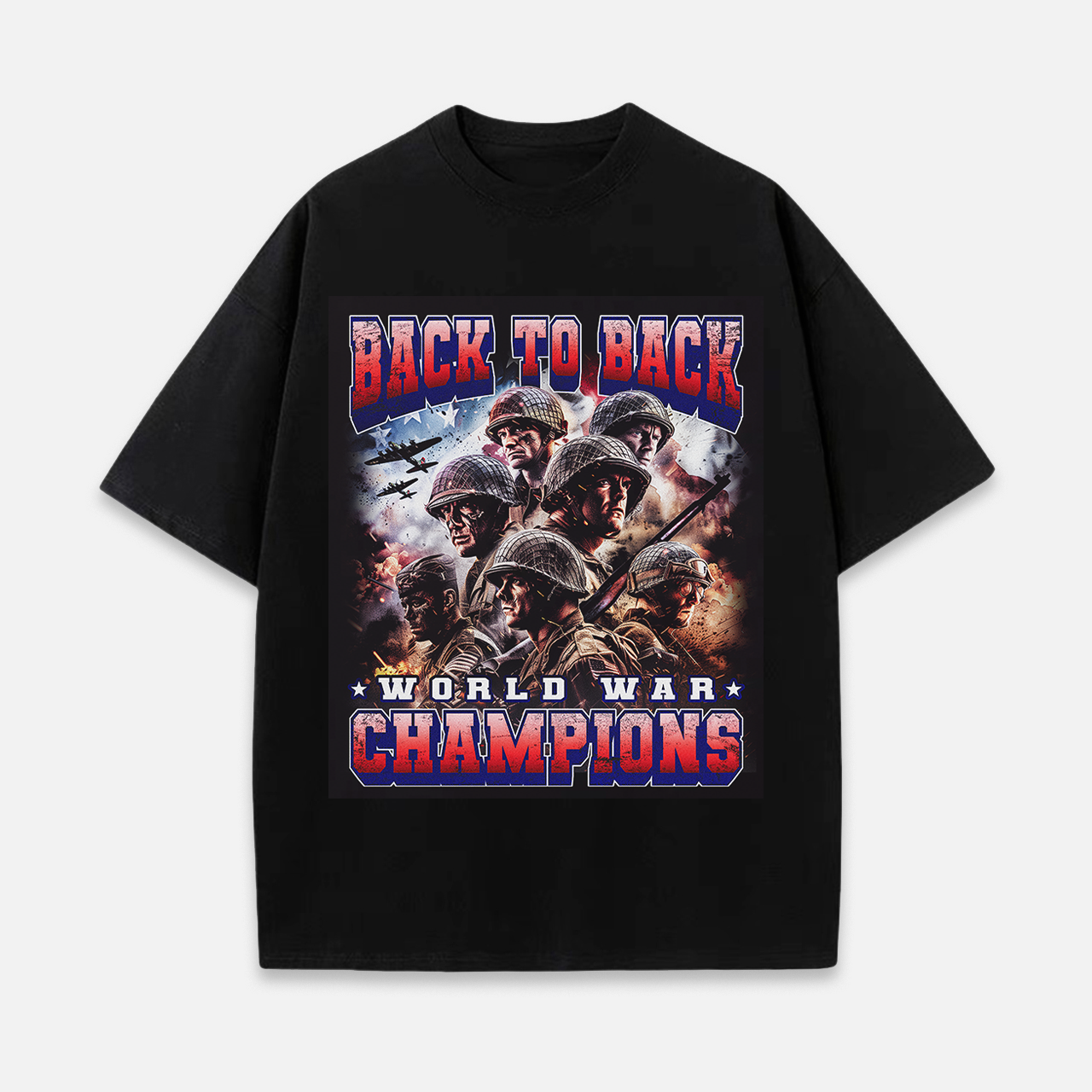 BACK TO BACK WORLD WAR CHAMPIONS VINTAGE TEE