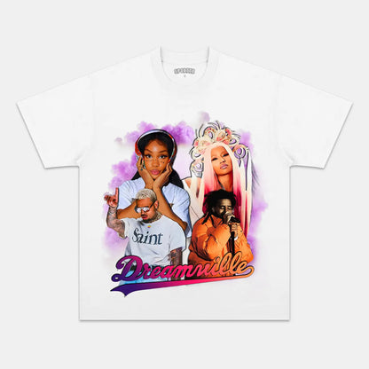 Dreamville Festival- CHRIS BROWN-SZA-NICKI MINAJ-J COLE TEE