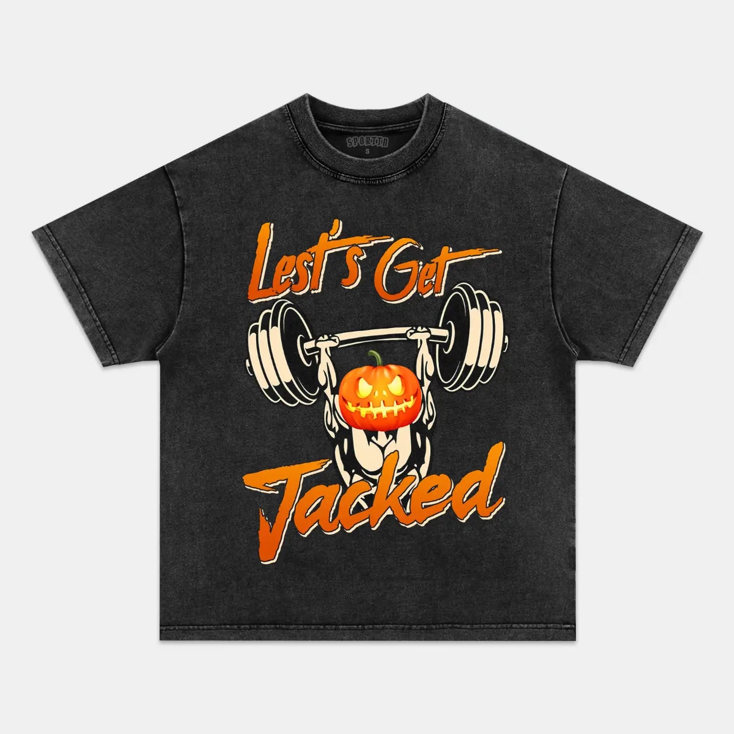 Lets Get Jacked Vintage Gym Shirt.