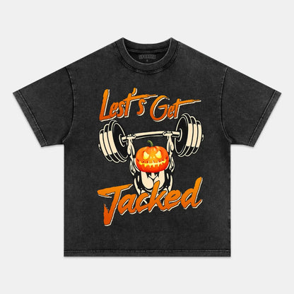 Lets Get Jacked Vintage Gym Shirt.