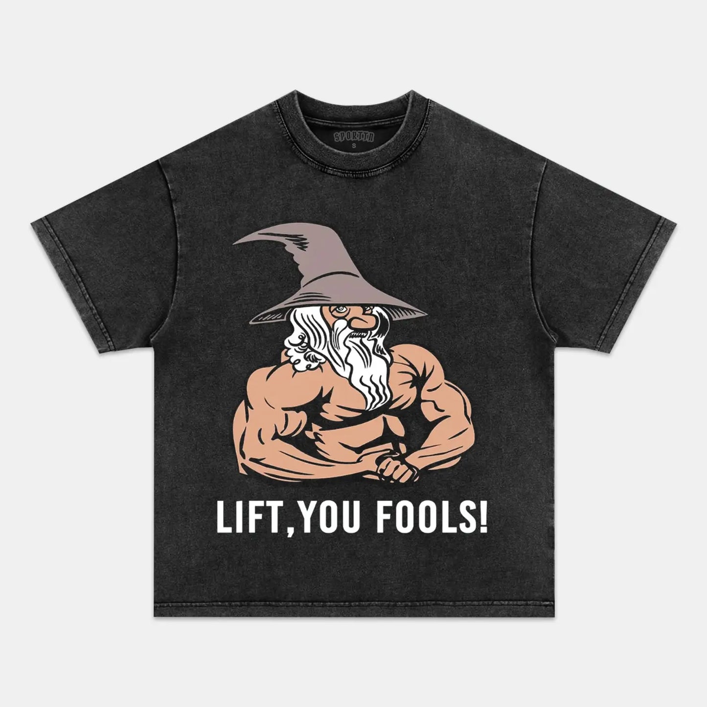 Lift You Fool Washed Sweatshirt.