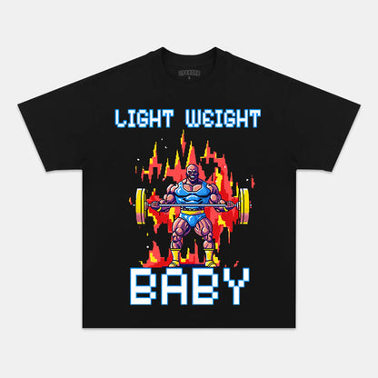 Light Weight baby WASHED GYM SHIRT.