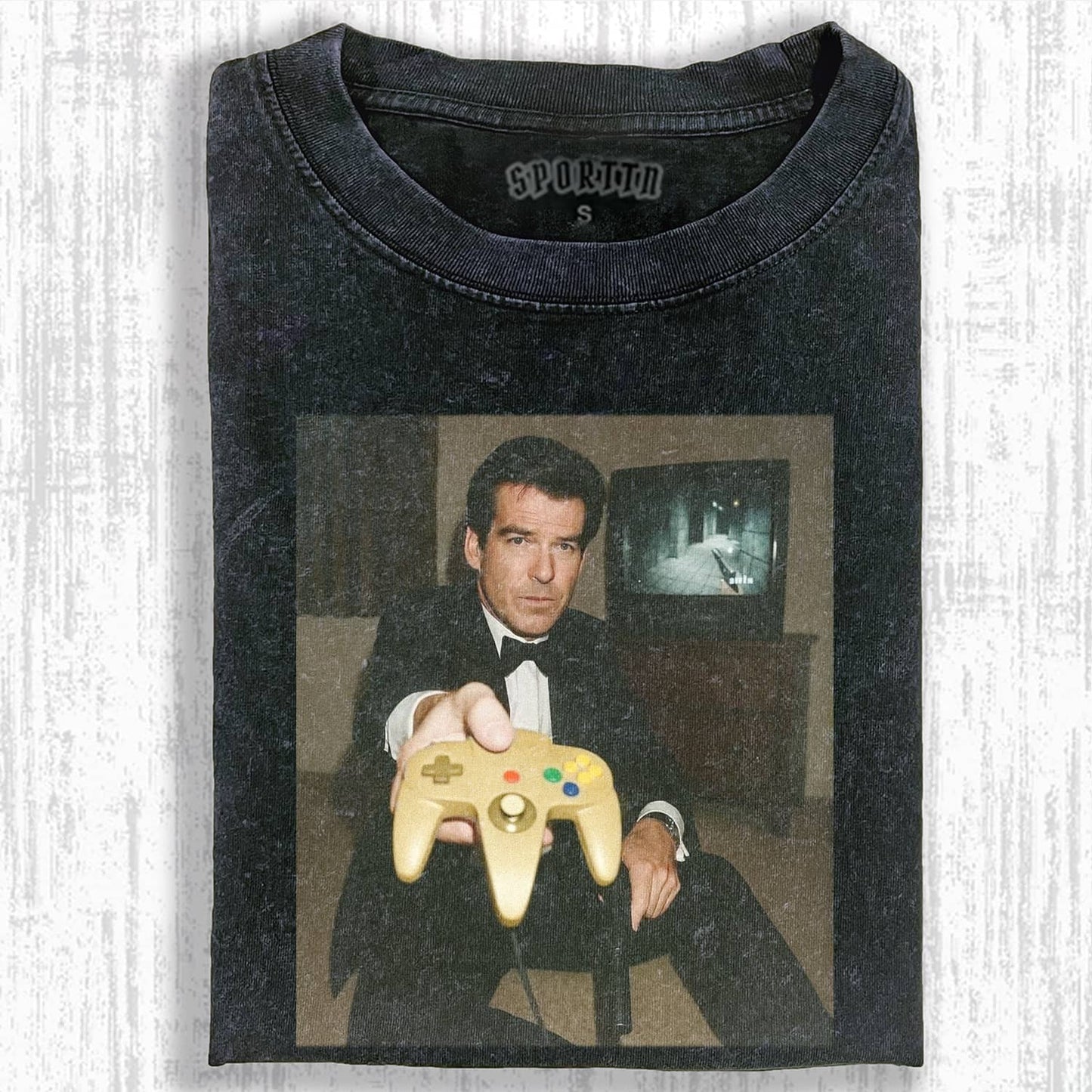 JAMES BOND RETRO GAMES TEE